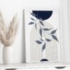 Lot de 3 oeuvres d'art murales bleues et beiges, – Image 3