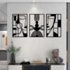 grande décoration murale linéaire Picasso – Image 2