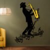 décoration en métal jazz, cadeau pour musicien, art mural – Image 4
